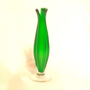 Lefton Swung Glass Bud Vase